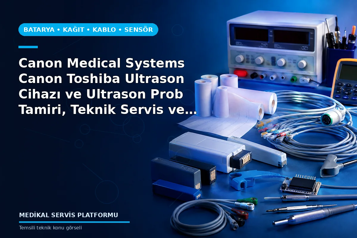 Canon Medical Systems Canon Toshiba Ultrason Cihazı ve Ultrason Prob Tamiri, Teknik Servis ve Probe Revizyon Hizmetleri Canon Medical Systems Canon Toshiba Ultrason Cihazı ve Ultrason Prob Tamiri, Teknik Servis ve Probe Revizyon Hizmetleri konusunu açıklayan temsili teknik görsel