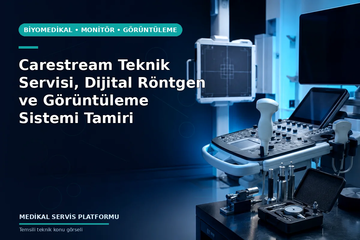 Carestream Teknik Servisi, Dijital Röntgen ve Görüntüleme Sistemi Tamiri Carestream Teknik Servisi, Dijital Röntgen ve Görüntüleme Sistemi Tamiri konusunu açıklayan temsili teknik görsel