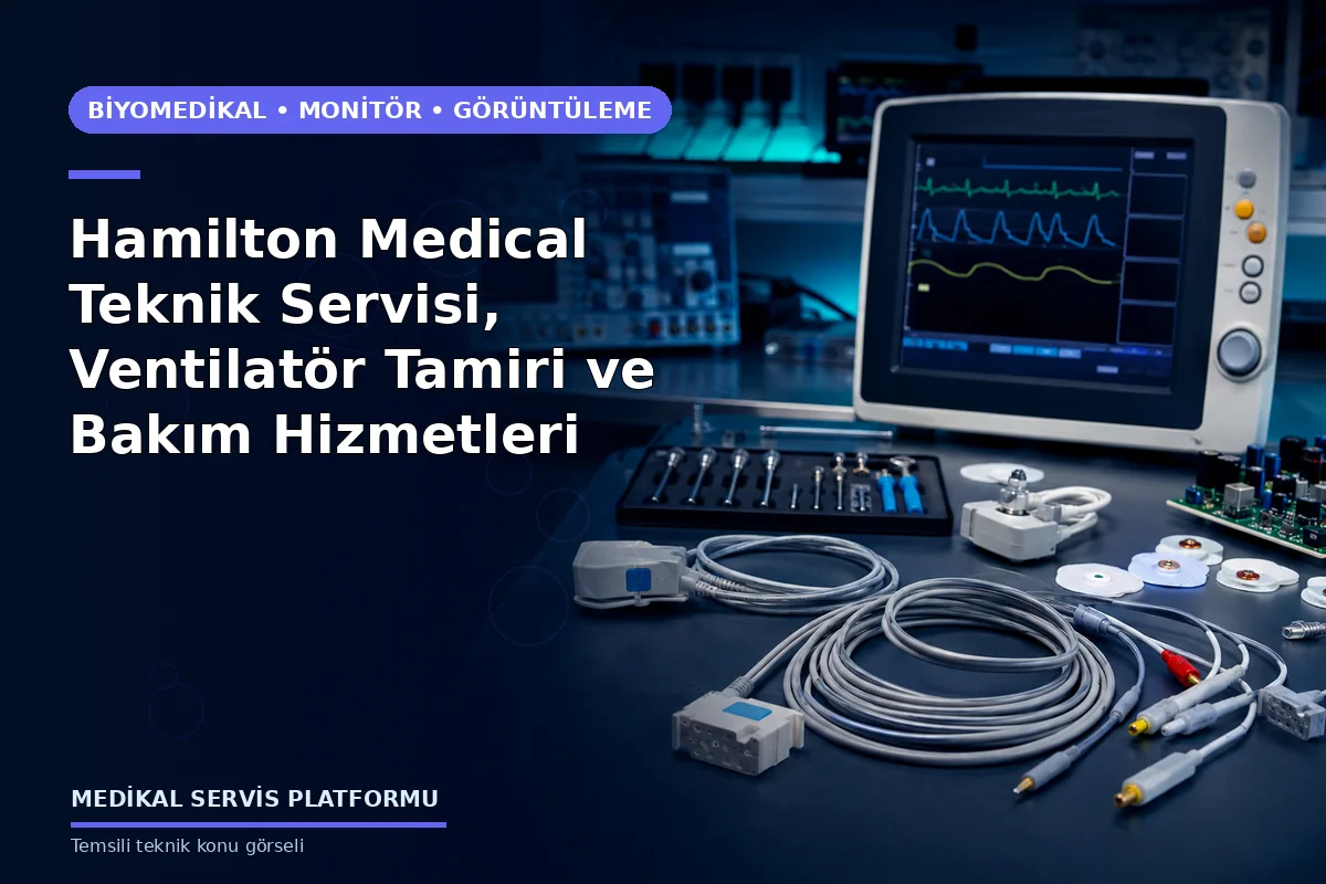 Hamilton Medical Teknik Servisi, Ventilatör Tamiri ve Bakım Hizmetleri Hamilton Medical Teknik Servisi, Ventilatör Tamiri ve Bakım Hizmetleri konusunu açıklayan temsili teknik görsel