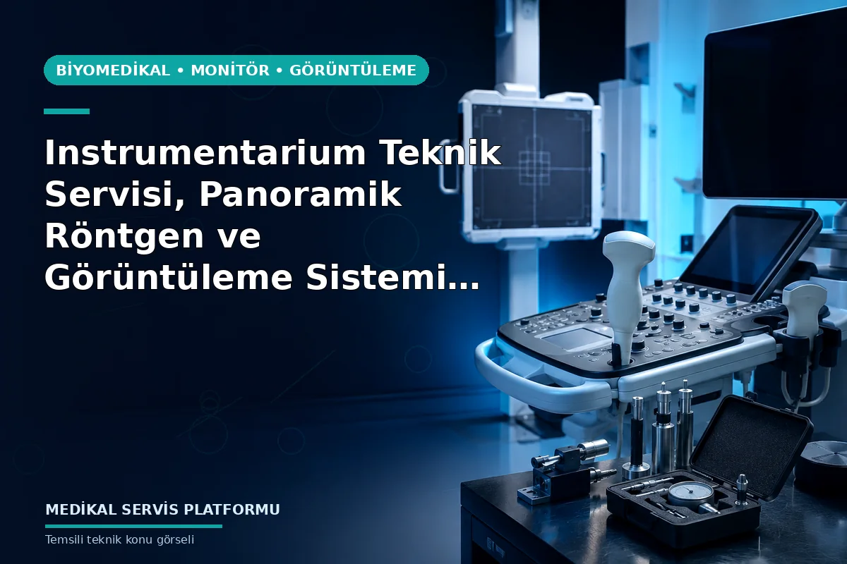 Instrumentarium Teknik Servisi, Panoramik Röntgen ve Görüntüleme Sistemi Tamiri Instrumentarium Teknik Servisi, Panoramik Röntgen ve Görüntüleme Sistemi Tamiri konusunu açıklayan temsili teknik görsel