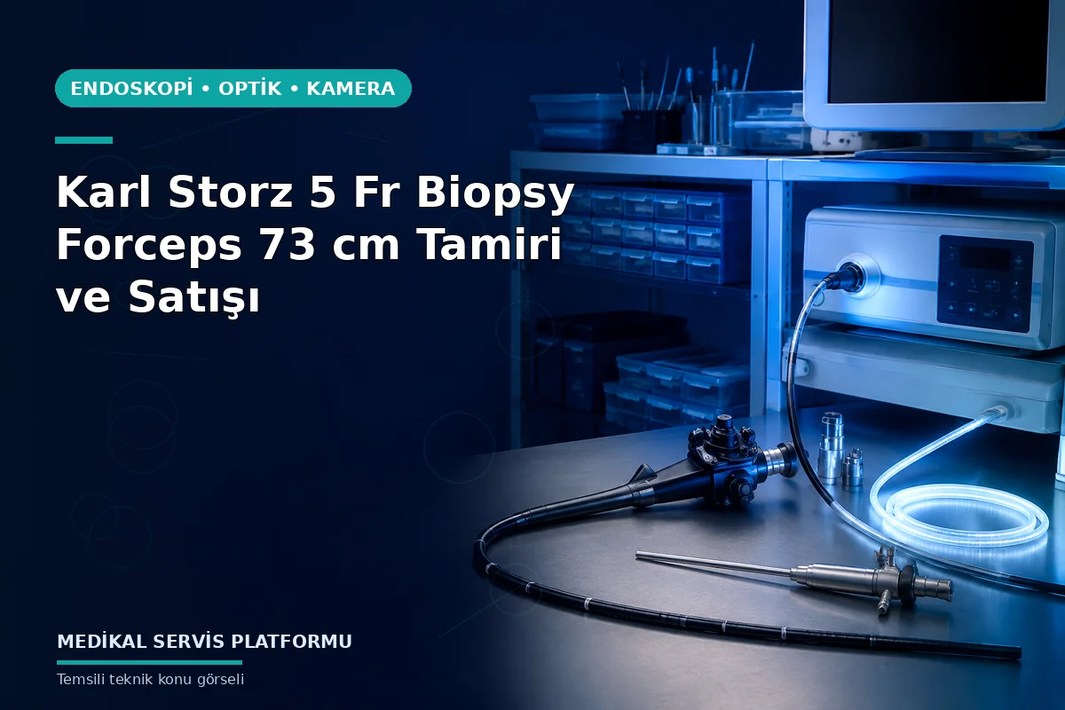Karl Storz 5 Fr Biopsy Forceps 73 cm Tamiri ve Satışı Karl Storz 5 Fr Biopsy Forceps 73 cm Tamiri ve Satışı konusunu açıklayan temsili teknik görsel