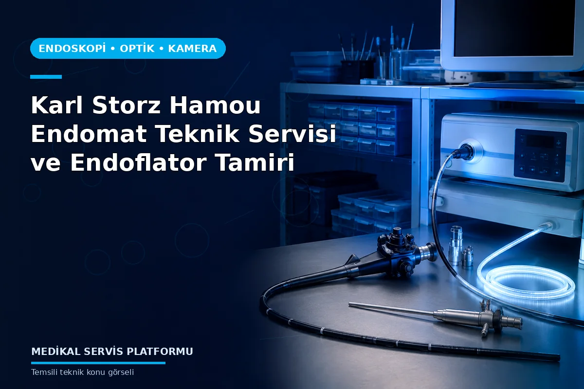 Karl Storz Hamou Endomat Teknik Servisi ve Endoflator Tamiri Karl Storz Hamou Endomat Teknik Servisi ve Endoflator Tamiri konusunu açıklayan temsili teknik görsel