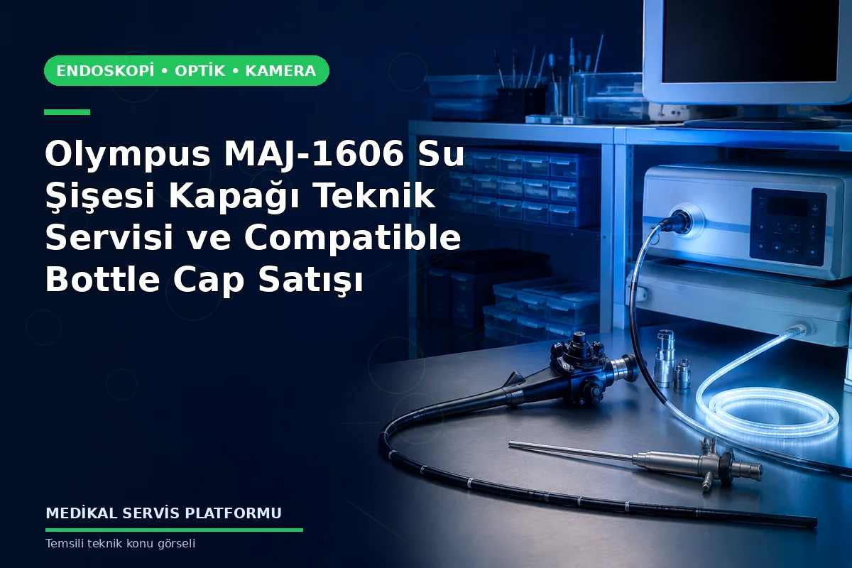 Olympus MAJ-1606 Su Şişesi Kapağı Teknik Servisi ve Compatible Bottle Cap Satışı konusunu açıklayan temsili teknik görsel