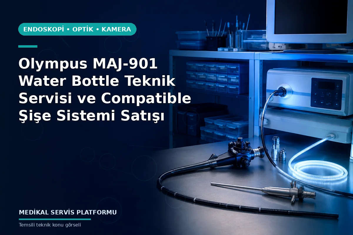 Olympus MAJ-901 Water Bottle Teknik Servisi ve Compatible Şişe Sistemi Satışı konusunu açıklayan temsili teknik görsel