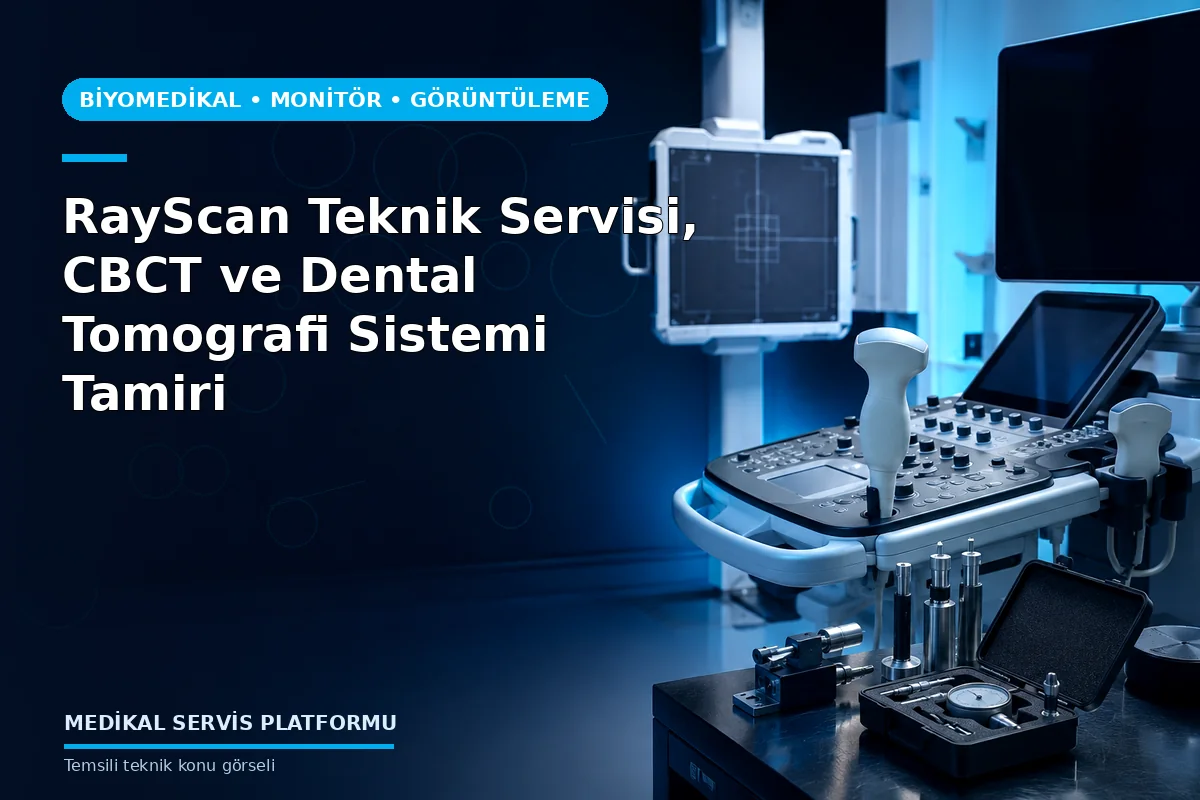RayScan Teknik Servisi, CBCT ve Dental Tomografi Sistemi Tamiri RayScan Teknik Servisi, CBCT ve Dental Tomografi Sistemi Tamiri konusunu açıklayan temsili teknik görsel