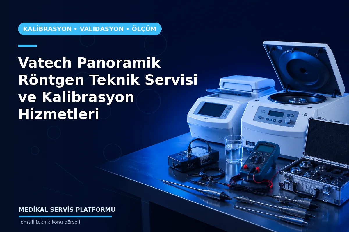 Vatech Panoramik Röntgen Teknik Servisi ve Kalibrasyon Hizmetleri Vatech Panoramik Röntgen Teknik Servisi ve Kalibrasyon Hizmetleri konusunu açıklayan temsili teknik görsel